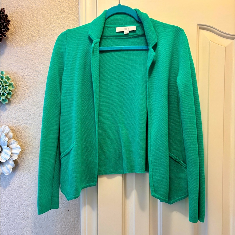 LOFT Casual Knit Blazer